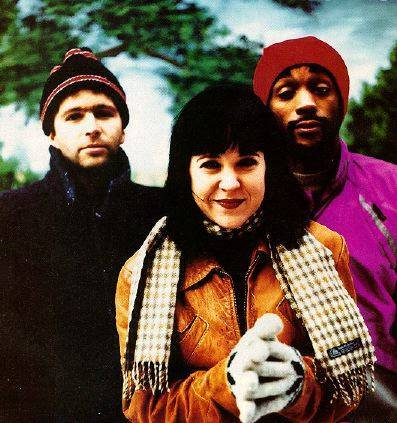Throwing Muses circa University: We needed all these warm clothes because we're so cool.