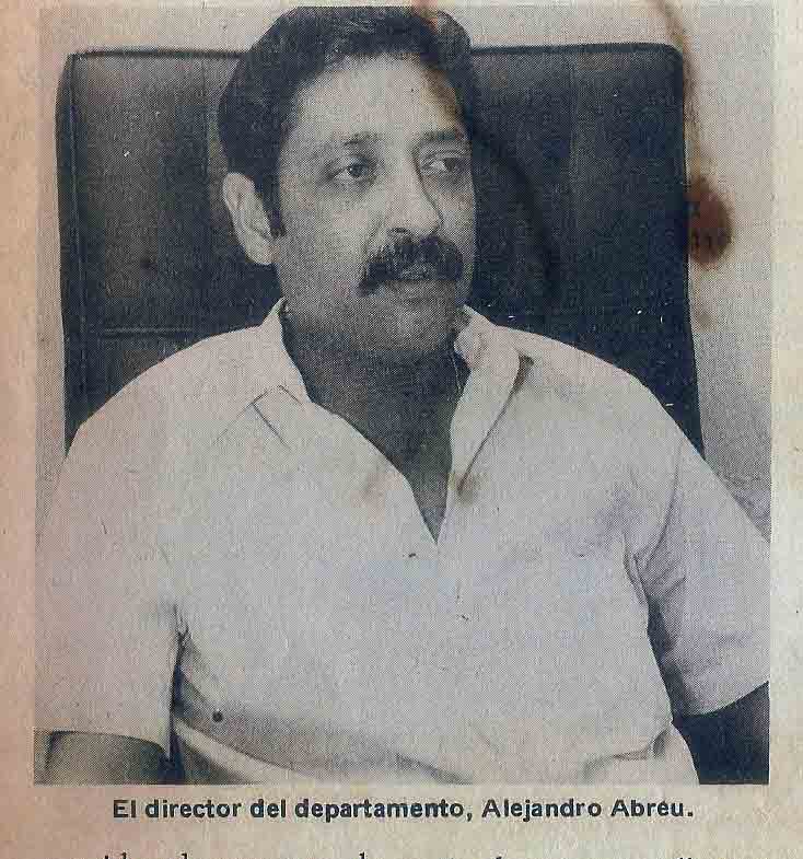 Profesor Alejandro Abreu