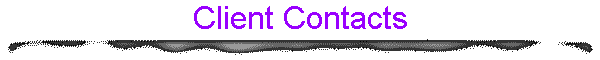 Client Contacts