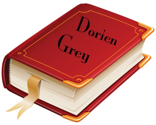 Book with Dorien Grey on Cover
