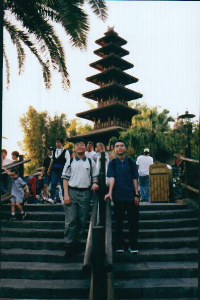 Danny and Wesley in MGM Studio second photo, Orlando, Florida, USA