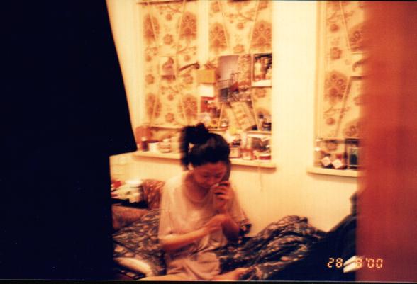 Elisa is Talking on Phone