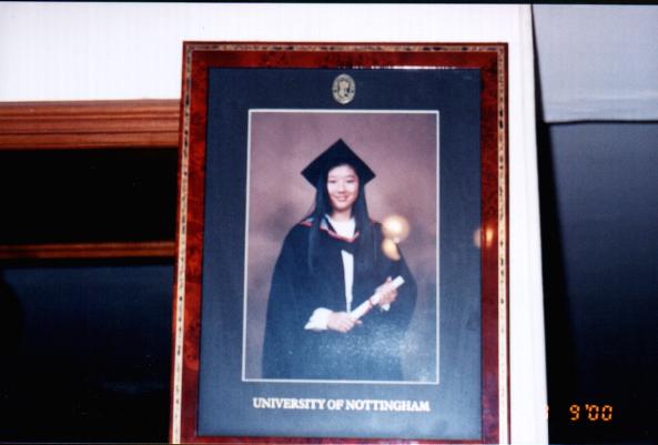 A Photo of Elisa's Graduate Photo
