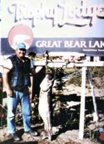 Record Laketrout, Lloyd Bull, 19 Aug 1995, 72 pounds