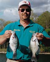 Photo from SportsmansGuide.com, Lake Of The Ozarks: Great Crappie Action 
By Mike Roux