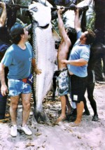 30 pound test line-class record, 283 pounds, 4 ounces