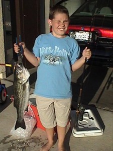 Blake's Nimbus Dam striper
