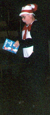 Dr. Seney as 'The Cat-In-The-Hat'
