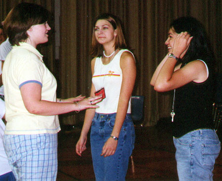 Katie, Nikki, and Helga