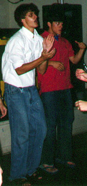 Matt and Cary YMCAing it