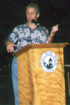 Bill Haymes leads a seminar