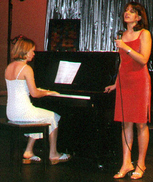 Kerri assists Brittany who sings 'Danny Boy'