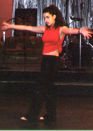 Kate Brantley does an Arabian Dance