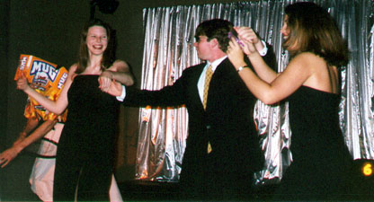 RA Stephen fauxing 007 w/Rebecca & CC