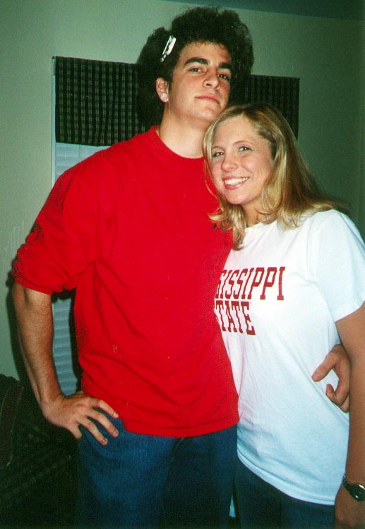 Arielle and Armand's big hair