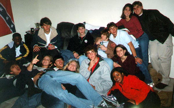 Everyone is at Crazy's looking for Jill