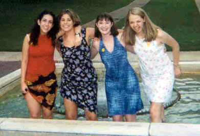 Kate, Amanda, Adrienne, and Becky