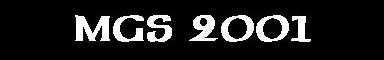 MGS 2001