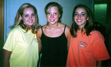 Miranda, Arielle, and Cherie