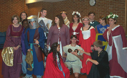 Arthur Class in costume