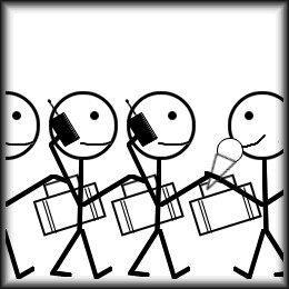 Briefcase.  Check.  Mobile phone.  Check.  Ice cream?