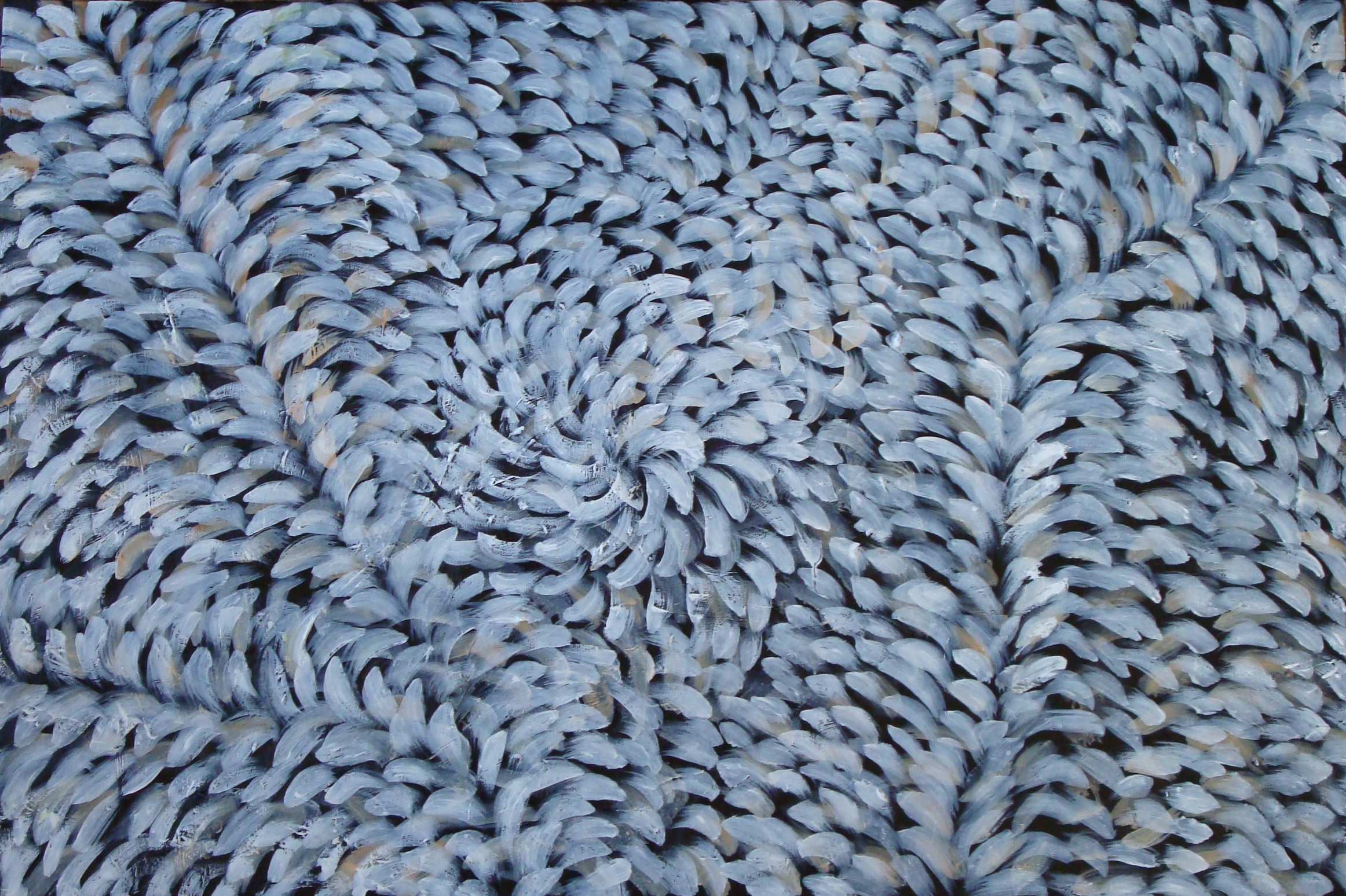 an abstract painting