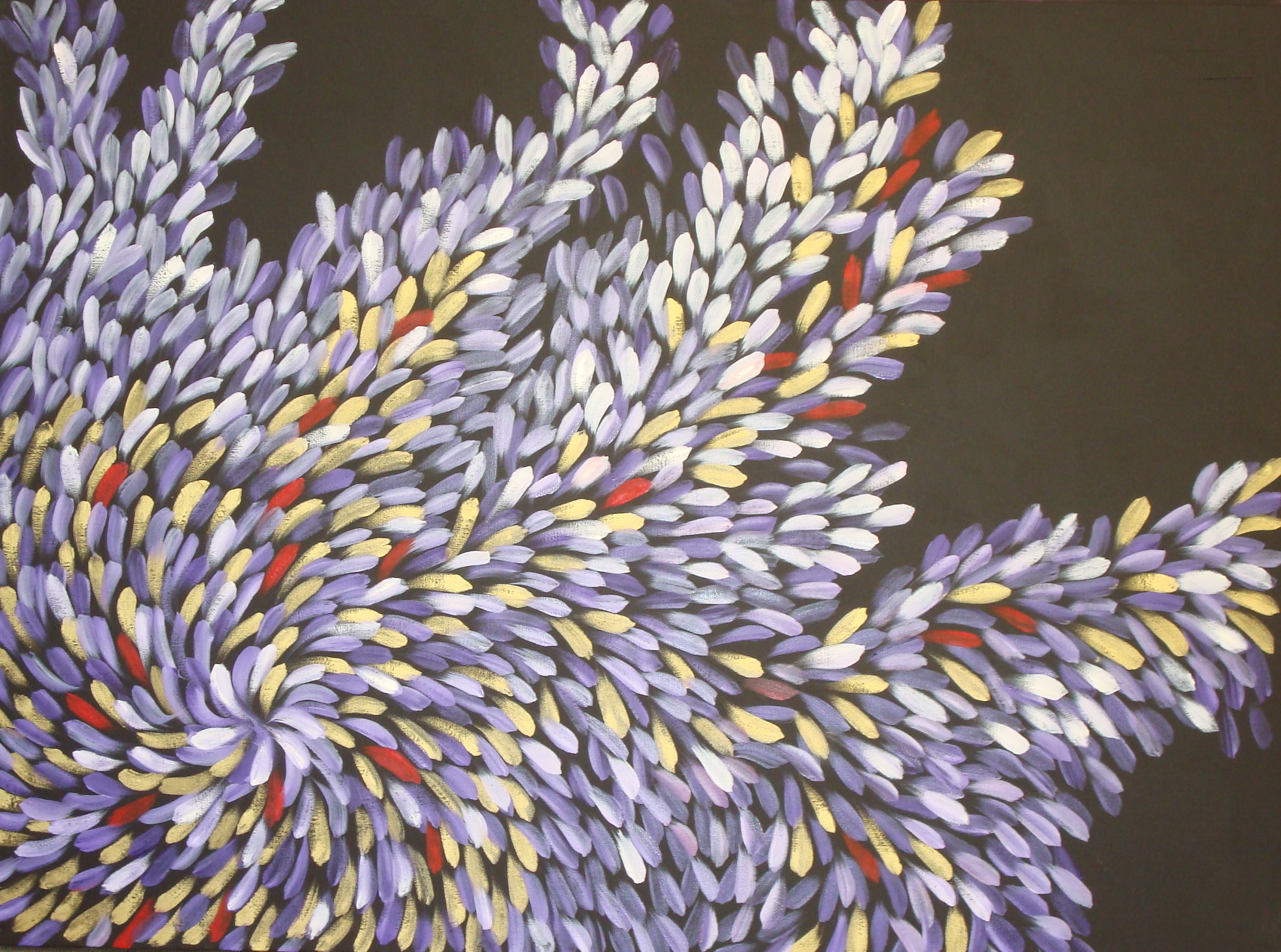 an abstract painting