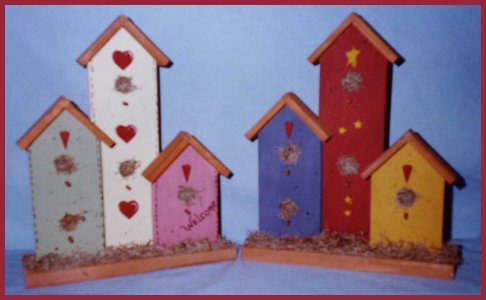 birdhouses