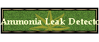 Ammonia Leak Detector
