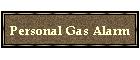 Personal Gas Alarm