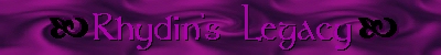 Rhydin's Legacy