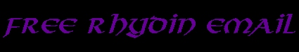 Free Rhydin Email