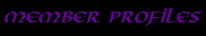 Member Profiles