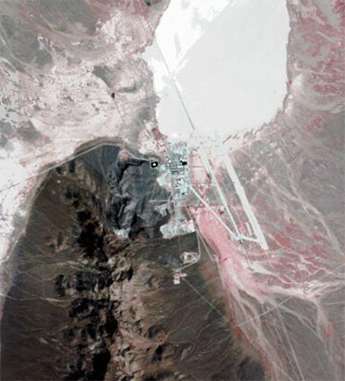 satelitn� sn�mek za��zen� Area 51