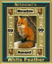 Night Owl's Newbie Award, Thank you Night Owl!