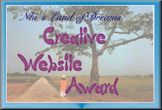 Nhi's Creative Site Award.  Thank you Nhi.