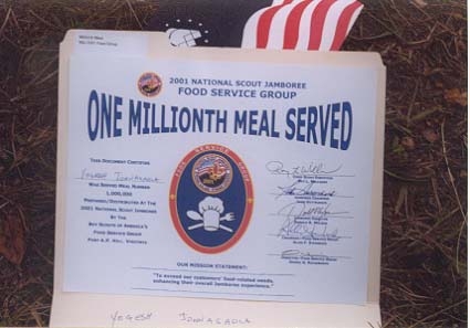 1 Millionth Meal Served