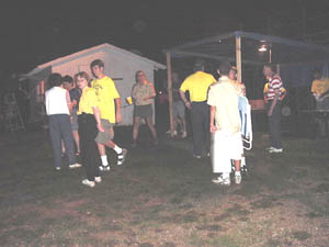 Packing it up for the night