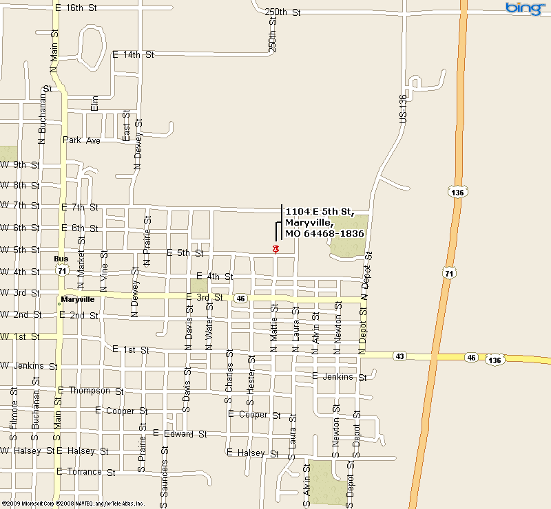 Maryville Meet Area Maps