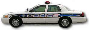 Ford Police Interceptor- new 2003 Paint and Decals  - Clinton, Iowa Police