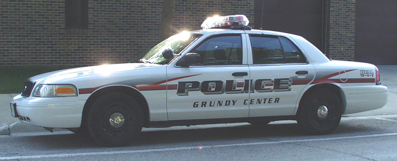 03-04 Ford Police Interceptor, Grundy Center, Iowa Police Department