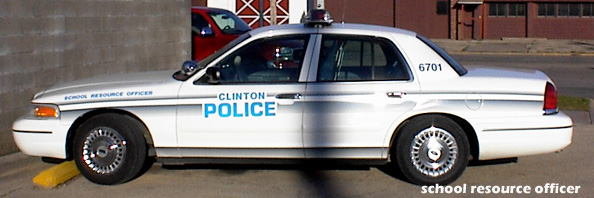 Ford Crown Victoria- School Resource Officer - Clinton, Iowa Police