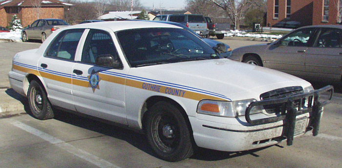 99-00 Ford Police Interceptor - slick top - Guthrie County, Iowa Sheriff's Office