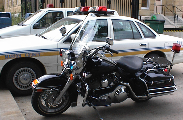 Harley Davidson Motorcycle -Marion County, Iowa Sheriff
