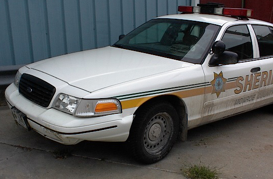  Ford Police Interceptor - Monroe Couty Iowa Sheriff, Albia Iowa - Damaged