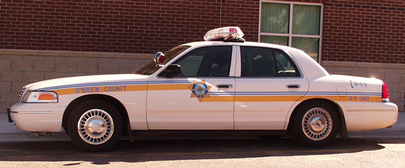 Ford Crown Victoria - K-9 Unit, O'Brien, Iowa County Sheriff