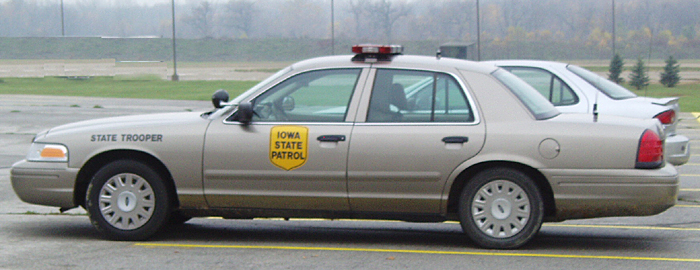 Iowa State Patrol Markings - 2004