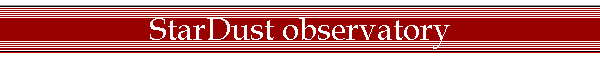 StarDust observatory