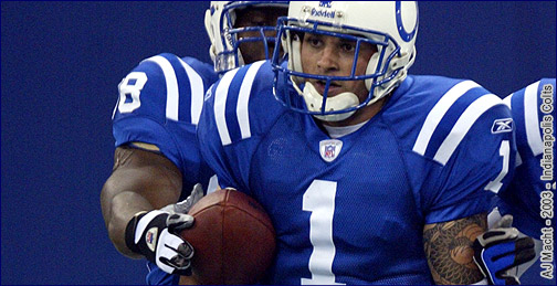 Brad Pyatt  Wide Reciever Indianapolis Colts