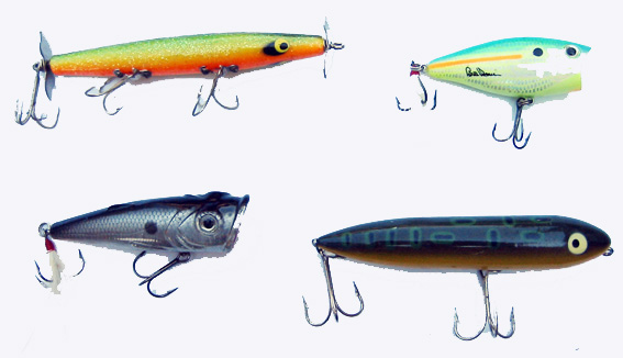 Erchang Fishing Plug Lures Fishing Bait Tackle Hard Popper Fishing Gear with Treble Hooks in Saltwater Freshwater for Bass Trout Crankbait Walleye